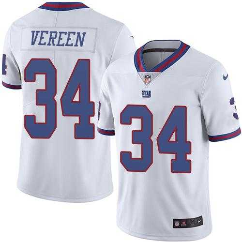 Nike Men & Women & Youth Giants 34 Shane Vereen White Color Rush Limited Jersey,We sell and wholesale Nike Men & Women & Youth Giants 34 Shane Vereen White Color Rush Limited Jersey on line form chian!